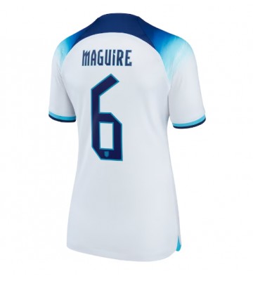 England Harry Maguire #6 Hjemmedrakt Kvinner VM 2022 Kortermet